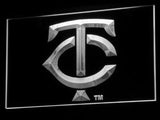 Minnesota Twins (3) LED Neon Sign Electrical - White - TheLedHeroes