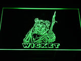 Star Wars Wicket LED Neon Sign Electrical - Green - TheLedHeroes