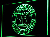 FREE Texaco Gasoline Filling Station LED Sign - Green - TheLedHeroes