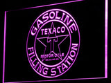 FREE Texaco Gasoline Filling Station LED Sign - Purple - TheLedHeroes
