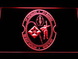 2nd Battalion 6th Marines LED Neon Sign USB - Red - TheLedHeroes