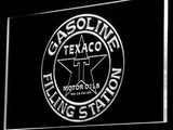 Texaco Gasoline Filling Station LED Neon Sign Electrical - White - TheLedHeroes