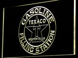 FREE Texaco Gasoline Filling Station LED Sign - Yellow - TheLedHeroes