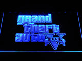 Grand Theft Auto V LED Neon Sign USB - Blue - TheLedHeroes
