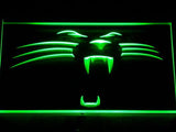 Carolina Panthers (2) LED Neon Sign USB - Green - TheLedHeroes