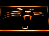 Carolina Panthers (2) LED Neon Sign USB - Orange - TheLedHeroes