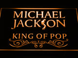 FREE Michael Jackson LED Sign - Orange - TheLedHeroes