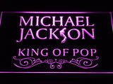 Michael Jackson LED Neon Sign USB - Purple - TheLedHeroes