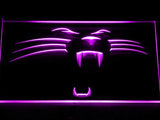Carolina Panthers (2) LED Neon Sign USB - Purple - TheLedHeroes