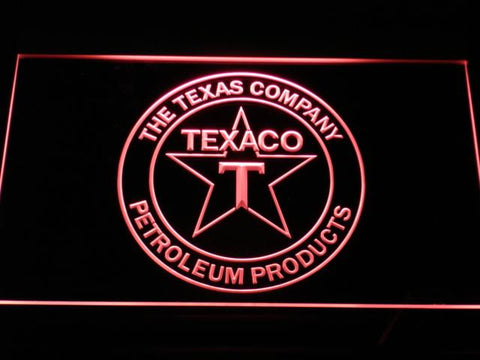 Texaco The Texas Company LED Neon Sign Electrical - Red - TheLedHeroes