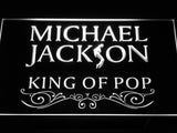 Michael Jackson LED Neon Sign USB - White - TheLedHeroes