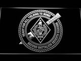 FREE 2nd Battalion 7th Marines LED Sign - White - TheLedHeroes