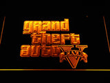 Grand Theft Auto V LED Neon Sign Electrical - Yellow - TheLedHeroes