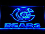 Chicago Bears (2) LED Neon Sign Electrical - Blue - TheLedHeroes