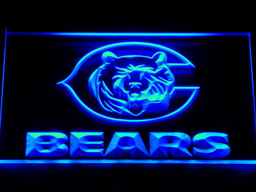 Chicago Bears (2) LED Sign - Blue - TheLedHeroes