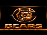 Chicago Bears (2) LED Sign - Orange - TheLedHeroes