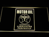 Texaco Motor Oil LED Neon Sign USB - Yellow - TheLedHeroes