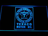 Texaco Motor Oil (2) LED Neon Sign USB - Blue - TheLedHeroes
