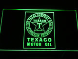 Texaco Motor Oil (2) LED Neon Sign USB - Green - TheLedHeroes