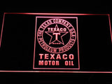 Texaco Motor Oil (2) LED Neon Sign USB - Red - TheLedHeroes