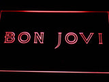 Bon Jovi LED Neon Sign USB - Red - TheLedHeroes