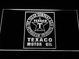 Texaco Motor Oil (2) LED Neon Sign Electrical - White - TheLedHeroes