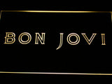 Bon Jovi LED Neon Sign Electrical - Yellow - TheLedHeroes