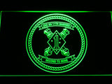 FREE 2nd Battalion 11th Marines LED Sign - Green - TheLedHeroes