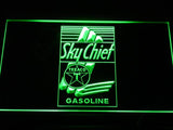 Texaco Sky Chief Gasoline LED Neon Sign USB - Green - TheLedHeroes
