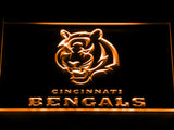 Cincinnati Bengals (2) LED Sign - Orange - TheLedHeroes