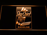 Texaco Sky Chief Gasoline LED Neon Sign Electrical - Orange - TheLedHeroes