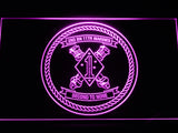 FREE 2nd Battalion 11th Marines LED Sign - Purple - TheLedHeroes