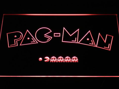 Pac-Man LED Neon Sign Electrical - Red - TheLedHeroes