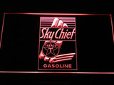 Texaco Sky Chief Gasoline LED Neon Sign Electrical - Red - TheLedHeroes
