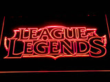 League of Legends LED Sign - Red - TheLedHeroes