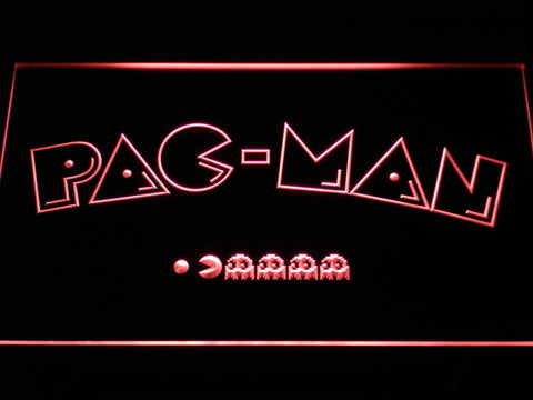 FREE Pac-Man LED Sign - Red - TheLedHeroes