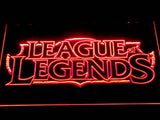 League of Legends LED Neon Sign Electrical - Red - TheLedHeroes