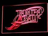 Tampa Bay Rays (3) LED Neon Sign USB - Red - TheLedHeroes