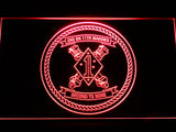 FREE 2nd Battalion 11th Marines LED Sign - Red - TheLedHeroes