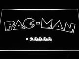 Pac-Man LED Neon Sign USB - White - TheLedHeroes