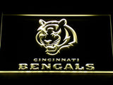 Cincinnati Bengals (2) LED Sign - Yellow - TheLedHeroes