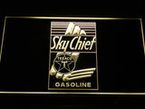 Texaco Sky Chief Gasoline LED Neon Sign USB - Yellow - TheLedHeroes