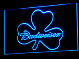 FREE Budweiser Shamrock (2) LED Sign - Blue - TheLedHeroes