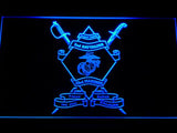 2nd Battalion 23rd Marines LED Neon Sign Electrical - Blue - TheLedHeroes