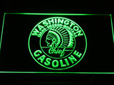FREE Washington Chief Gasoline LED Sign - Green - TheLedHeroes