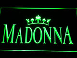 Madonna LED Neon Sign USB - Green - TheLedHeroes