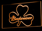 FREE Budweiser Shamrock (2) LED Sign - Orange - TheLedHeroes