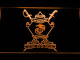 2nd Battalion 23rd Marines LED Neon Sign USB - Orange - TheLedHeroes