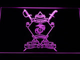 2nd Battalion 23rd Marines LED Neon Sign USB - Purple - TheLedHeroes