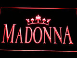 Madonna LED Neon Sign USB - Red - TheLedHeroes